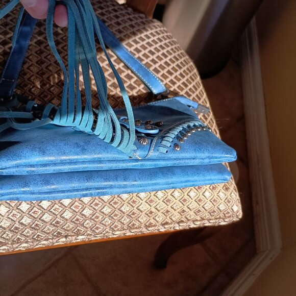 BRAND NEW Montana West Crossbody Fringe Studded - Picture 12 of 14